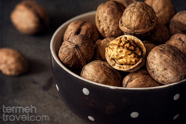 A Bowl of Walnuts-Termeh Travel