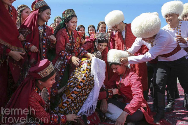 wedding ceremony in Torkaman nomadic tribe of Iran-Nomads of Iran- Termeh Travel