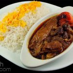 Eggplant Stew with Rice - Termeh Travel