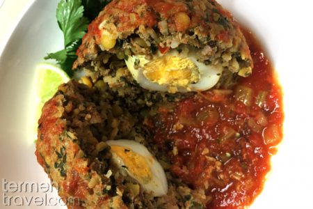 Koofteh Tabrizi, Iranian Stuffed Meatball | Persian food Recipes