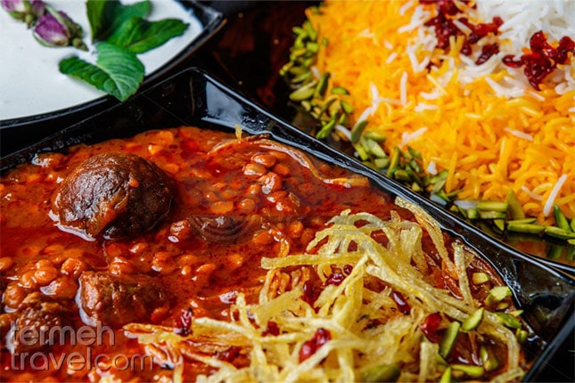 Koresht Geymeh-persian foods- termeh Travel