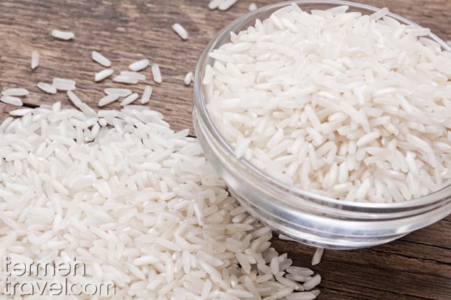 Persian Rice for Tahchin- Termeh Travel
