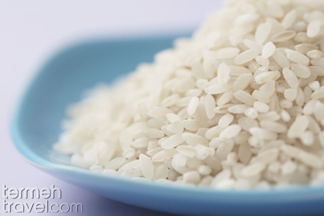 Rice in Kalam Polo Shirazi- Termeh Travel