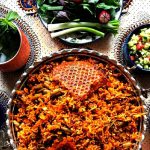 Loobia Polo (Persian Green Bean Rice)- Termeh Travel