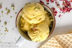 Persian Ice cream, The Frozen Souvenir from Persia