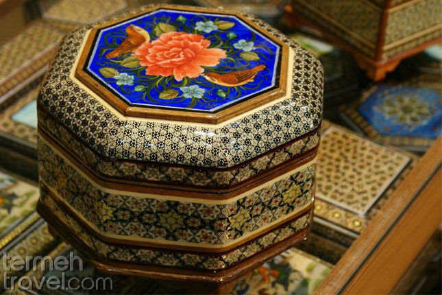 Khatamkari-Iranian Gifts - Termeh Travel