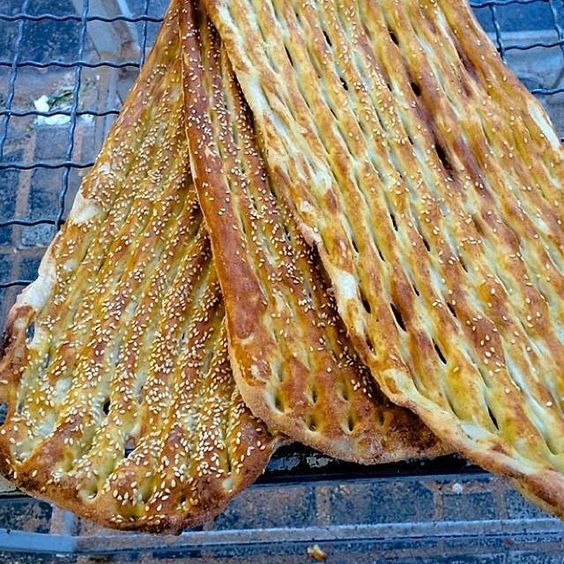 Nane Barbari - Thick Persian Bread - Iranian Breads