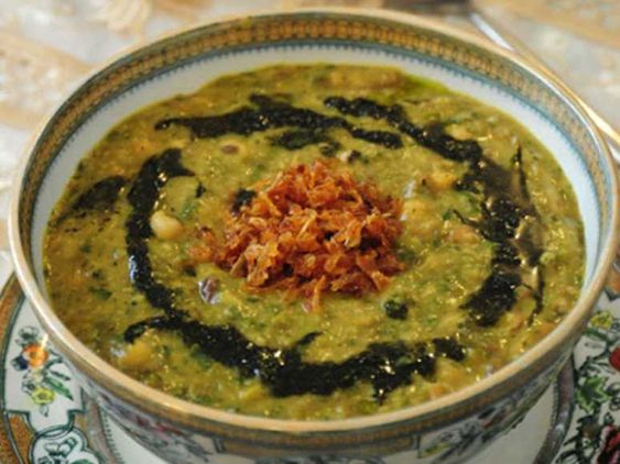 Ashe Sholeh Ghalamkar - Iranian Legume Soup