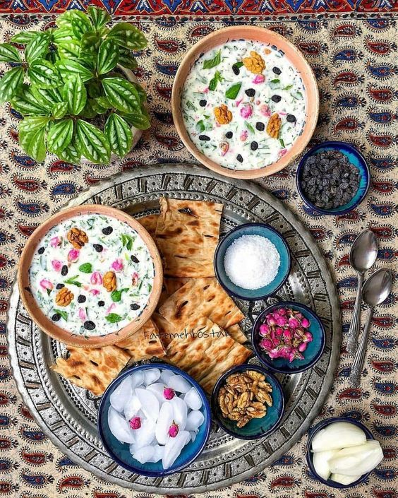 Abdoogh Khiar - Cold Yogurt Soup - Iranian Soup