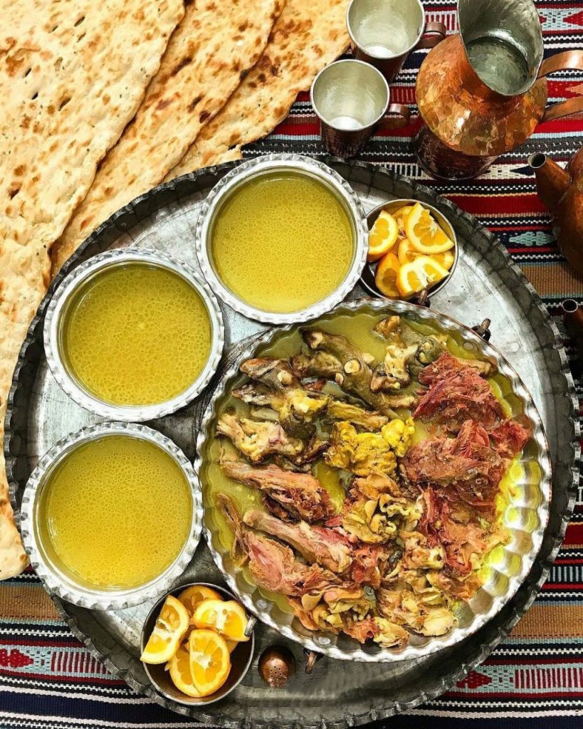 Kaleh Pacheh - Lamb Head and Legs - Iranian Dish